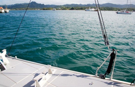 Port Aft Deck, Sans Lifelines and Aft Stanchion